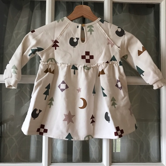 Little Co. by Lauren Conrad 3T Christmas theme winter dress, modern minimalist - Picture 7 of 8